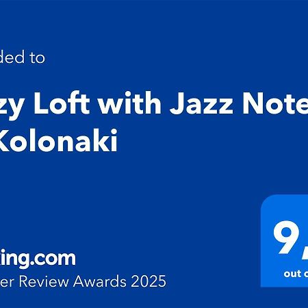 Cozy Loft With Jazz Notes In Kolonaki Apartman Athén Kültér fotó